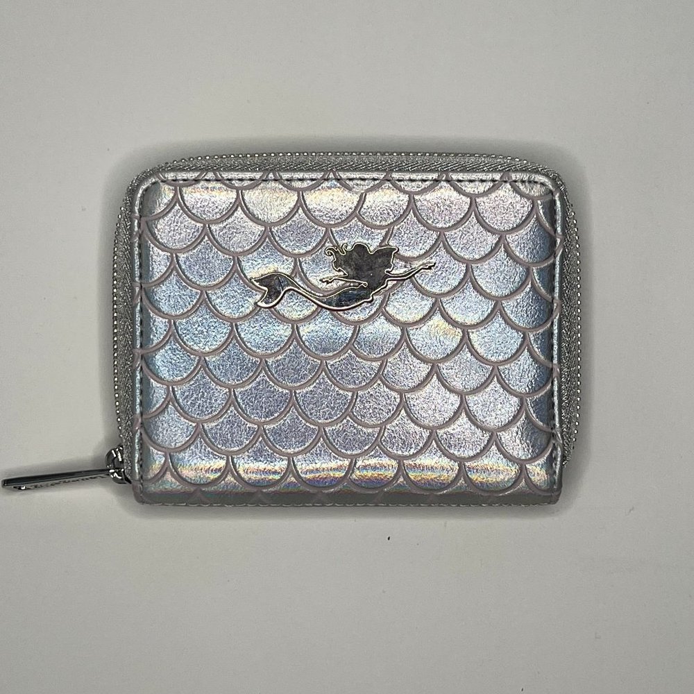 Loungefly Disney Wallet Ariel Little Mermaid Scaled 30 yr Anniversary Iridescent